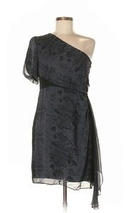 Juicy Couture Dark Blue  Snake Print Dress Size 6